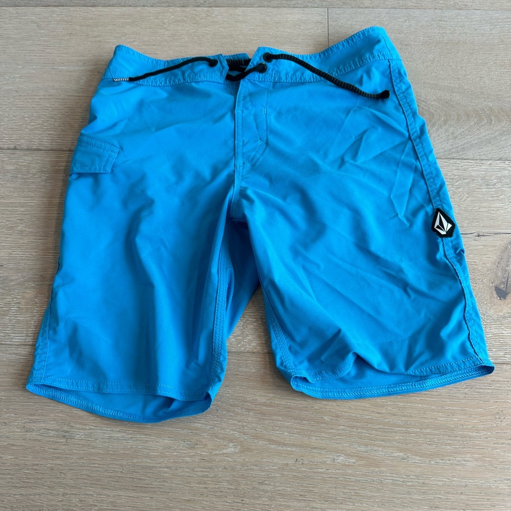 Volcom Mod-Tech Blue Board Shorts